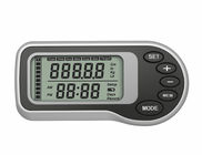 ดิจิตอล Calorie Counter Pedometer ระยะทาง 0.000 --- 99.999 ไมล์ / กิโลเมตร