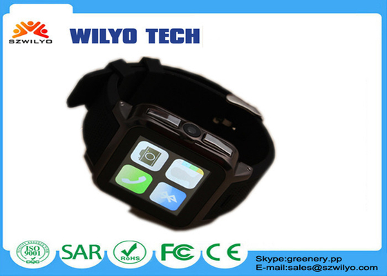 WB15 คู่มือบุรุษดิจิตอลนาฬิกา, บลูทู ธ มาร์ทโฟนสีดำดู 1.54 นิ้ว Touch Screen แกรม