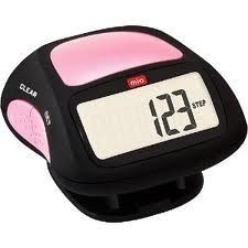 ขั้นตอน pedometer ดิจิตอลมัลติฟังก์ชั่แบนแคลอรี่ที่มีนาฬิกา OEM