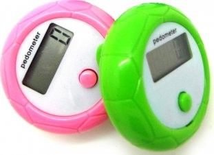 ขั้นตอนการพิมพ์โลโก้ที่กำหนดเองเคาน์เตอร์ Pedometer เดินสไตล์ Pedometer