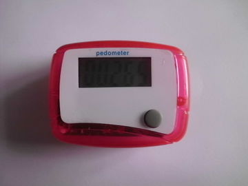 ขั้นตอนที่เคาน์เตอร์ Pedometer ลูกค้าพิมพ์โลโก้ส่งเสริมการขาย Pedometer