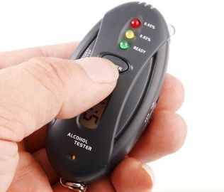 นำ Tester แอลกอฮอล์กับพวงกุญแจ