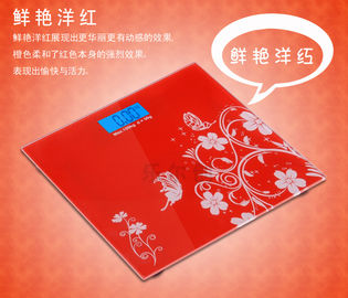 น้ำหนักเครื่องชั่งอิเล็กทรอนิกส์ห้องน้ำสำหรับบ้าน 300mm x 300mm x 26mm
