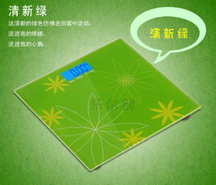 น้ำหนักเครื่องชั่งอิเล็กทรอนิกส์ห้องน้ำสำหรับบ้าน 300mm x 300mm x 26mm