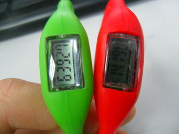 โปรโมชั่นยางซิลิโคนสายรัดข้อมือ Pedometer นาฬิกามัลติฟังก์ชั่เคลื่อนไหวซิลิโคนสายรัดข้อมือนาฬิกา
