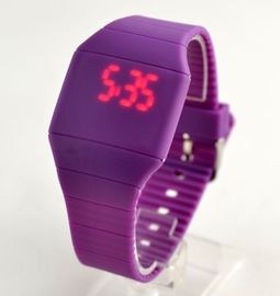 Touch Screen ซิลิโคน LED Watch สร้างสรรค์นาฬิกาควอตซ์สำหรับนักศึกษา