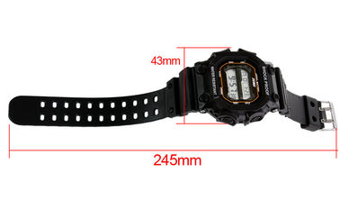Skmei แควกีฬานาฬิกาดิจิตอล EL Backlight บุรุษหัวเข็มขัดนาฬิกา