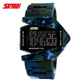 ที่มีสีสันพรางมัลติฟังก์ชั่ดิจิตอลนาฬิกากันน้ำลึก 50 เมตร