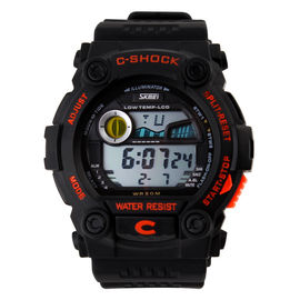 Skmei ยี่ห้อ 0907 กีฬามัลติฟังก์ชั่นาฬิกาดิจิตอล Digital Outdoor สำหรับผู้ชาย