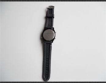 ส่วนบุคคลสีดำซิลิโคน LED Watch ด้วยผ้านุ่มซิลิโคนสายคล้องคอ