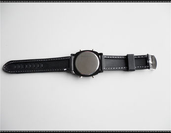 ส่วนบุคคลสีดำซิลิโคน LED Watch ด้วยผ้านุ่มซิลิโคนสายคล้องคอ