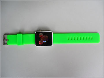 กรีนซิลิโคนสายรัดข้อมือนาฬิกากันน้ำ, ดิจิตอลมิกกี้เมาส์ watchs