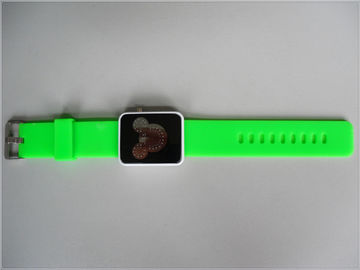 กรีนซิลิโคนสายรัดข้อมือนาฬิกากันน้ำ, ดิจิตอลมิกกี้เมาส์ watchs