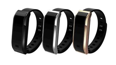 มัลติฟังก์ชั่ Unisex OLED นาฬิกาดิจิตอล, อลูมิเนียมยางรัดบลูทู ธ สมาร์ทดู