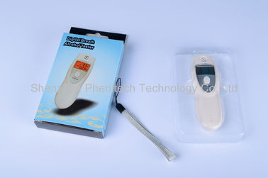 Tester แอลกอฮอล์ไวน์ขาวดิจิตอลที่มีเครื่องดื่มแอลกอฮอล์ Semiconductor เซนเซอร์ออกไซด์