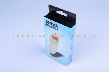 Tester แอลกอฮอล์ไวน์ขาวดิจิตอลที่มีเครื่องดื่มแอลกอฮอล์ Semiconductor เซนเซอร์ออกไซด์