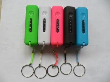 2600mAh USB Power ธนาคารพกพาที่มีไฟ LED สีแดง / ชมพู / เขียว