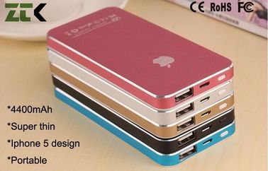 พอลิเมอ Iphone 5 รูปร่างธนาคารพกพาสำหรับกล้องดิจิตอล, MP3, MP4