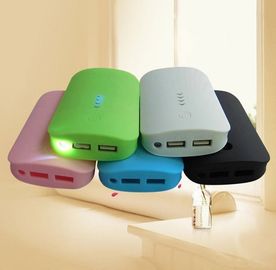 แบบชาร์จ USB 6600mAh Li-ion สำรองสำหรับ iPhone / Samsung / Nokia