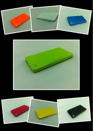 Li - Polymer บาง Ultra พลังงานธนาคาร 4400mAh, สายชาร์จโทรศัพท์มือถือท่องเที่ยว