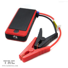 ดับเบิล USB ธนาคารไฟฟ้าแบบพกพา 12000mAh กระโดดรถเริ่มต้นในชุดสีแดง