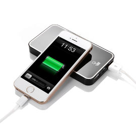การสำรองข้อมูลแบบชาร์จไฟฉุกเฉิน 5000mAh ธนาคารไฟฟ้าแบบพกพาสำหรับอุปกรณ์มือถือ