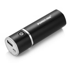 ท่อกลมบาง Portable Power Bank 5000mAh สำหรับ Samsung Galaxy S5 LG G3