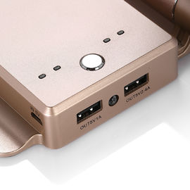 10400mAh Portable Stand ใส่แบตเตอรี่ชาร์จไฟ USB ธนาคารสำหรับโทรศัพท์มือถือ