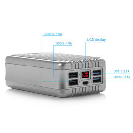ความจุขนาดใหญ่ 24000MAH ไฟฟ้าแบบพกพาธนาคาร 4-Port สำหรับ iPad / แล็ปท็อป / iPhone