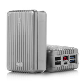 ความจุขนาดใหญ่ 24000MAH ไฟฟ้าแบบพกพาธนาคาร 4-Port สำหรับ iPad / แล็ปท็อป / iPhone