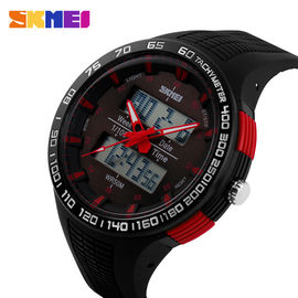 นักศึกษาอนาล็อกนาฬิกาดิจิตอล, 52mm Case ผู้ชายนาฬิกาชั่วโมงกลางแจ้ง