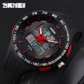 นักศึกษาอนาล็อกนาฬิกาดิจิตอล, 52mm Case ผู้ชายนาฬิกาชั่วโมงกลางแจ้ง