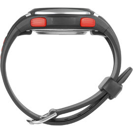 กันน้ำวิ่งดิจิตอลแคลอรี่ Pedometer นาฬิกา PU สายคล้องคอ