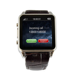 โทรศัพท์มือถือ Android นาฬิกาข้อมือสมาร์ทกับ Pedometer Bluetooth / นอนจอภาพ