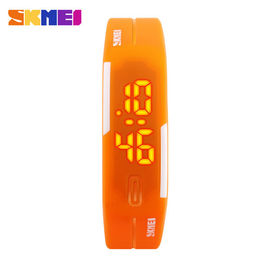 Unisex สบาย Led ดิจิตอลนาฬิกาสปอร์ตซิลิโคนสายคล้องคอด้วยแบตเตอรี่ญี่ปุ่น