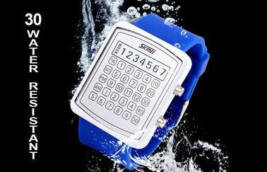 EL Backlight LED นาฬิกาดิจิตอล, เครื่องคิดเลขแบบ Dial นาฬิกากระจก