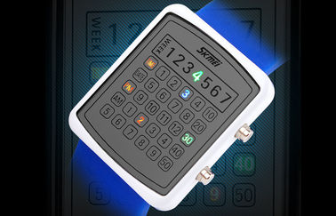 EL Backlight LED นาฬิกาดิจิตอล, เครื่องคิดเลขแบบ Dial นาฬิกากระจก