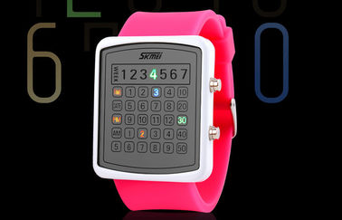 EL Backlight LED นาฬิกาดิจิตอล, เครื่องคิดเลขแบบ Dial นาฬิกากระจก