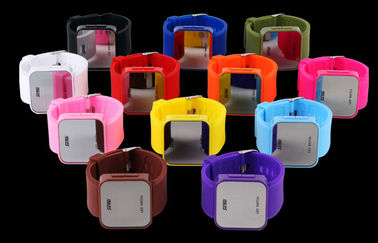 Wommens สีชมพูนาฬิกาดิจิตอลกรณี ABS LED นาฬิกาข้อมือ 1 เครื่อง ATM น้ำทน