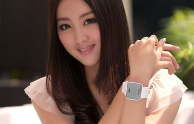 Wommens สีชมพูนาฬิกาดิจิตอลกรณี ABS LED นาฬิกาข้อมือ 1 เครื่อง ATM น้ำทน