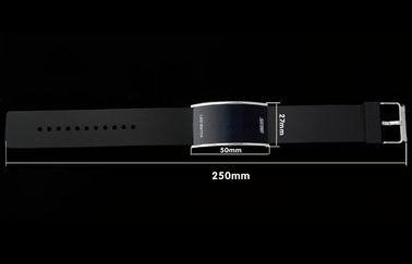 Unisex PU วง LED ดิจิตอลนาฬิกาข้อมือ 3 ATM น้ำทน