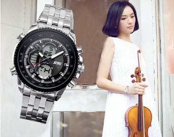 ทนน้ำหรูจากนาฬิกาข้อมือควอตซ์ญี่ปุ่น Movt หาผู้ชาย