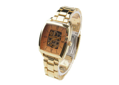 Vogue Unisex Quartz Analog แสดงโลหะสายนาฬิกาด้วยสแตนเลสเหล็กกรณี