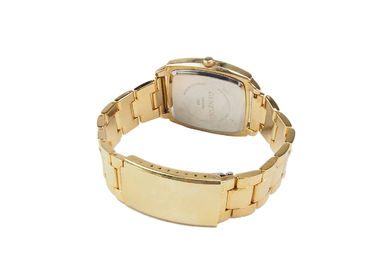 Vogue Unisex Quartz Analog แสดงโลหะสายนาฬิกาด้วยสแตนเลสเหล็กกรณี