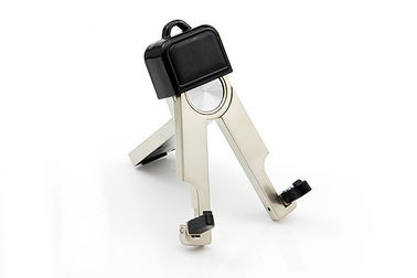Portable Stand Holder โทรศัพท์ตั้งโต๊ะขี้เกียจด้วยโลหะ + PC วัสดุสำหรับ iPod, iPhone MP4