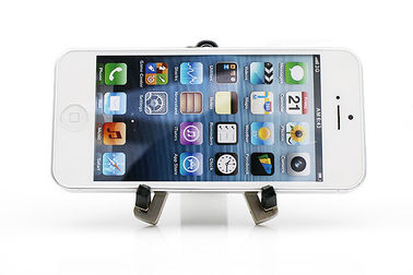 Portable Stand Holder โทรศัพท์ตั้งโต๊ะขี้เกียจด้วยโลหะ + PC วัสดุสำหรับ iPod, iPhone MP4