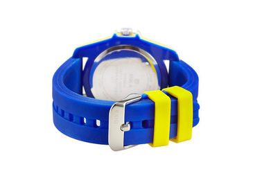 โปรโมชั่นที่มีสีสันพลาสติกนาฬิกาควอตซ์ด้วย PMMA ใบหน้า, นาฬิกาข้อมือสำหรับเด็กผู้ชาย