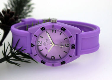 39mm x 39 MM วัยรุ่นญี่ปุ่นเคลื่อนไหวนาฬิกาควอตซ์ด้วยซิลิโคนสายคล้องคอ