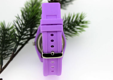 39mm x 39 MM วัยรุ่นญี่ปุ่นเคลื่อนไหวนาฬิกาควอตซ์ด้วยซิลิโคนสายคล้องคอ