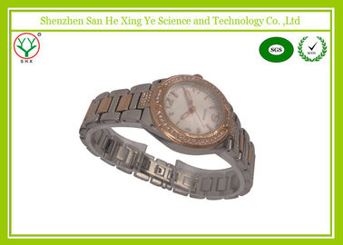 แฟชั่นซิลเวอร์ญี่ปุ่นเคลื่อนไหวนาฬิกาควอตซ์, สแตนเลสข้อมือนาฬิกา